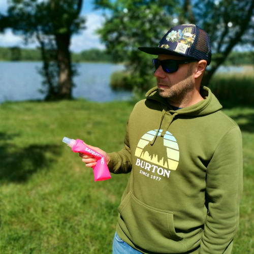 soft flask 250 ml różowy